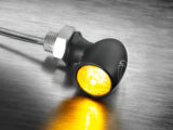 Kellermann Bullet Atto Dark LED-indicator, smoke lens, Black